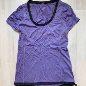 Purple Lululemon Athletic Top